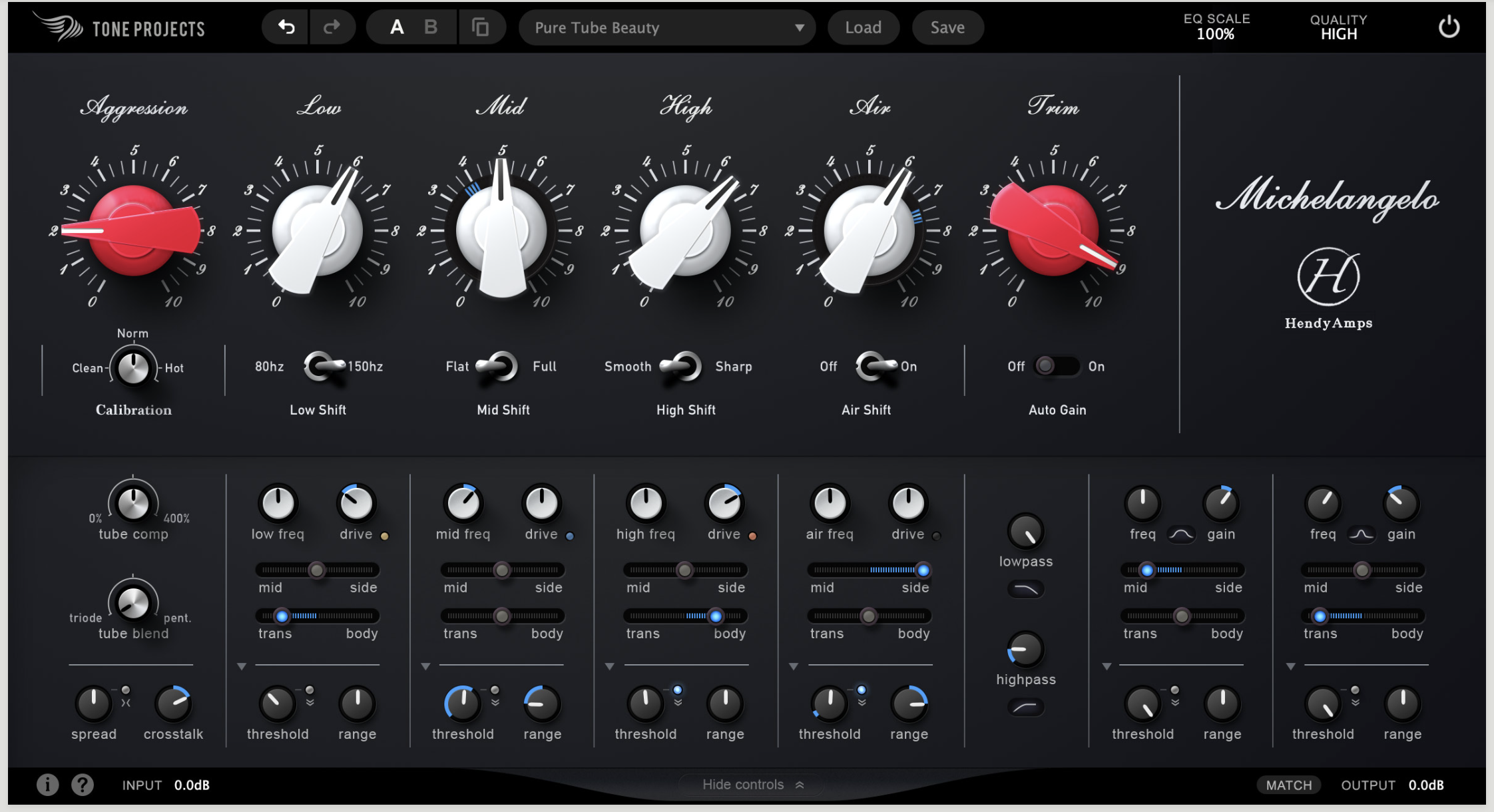 Tone Projects Michelangelo EQ